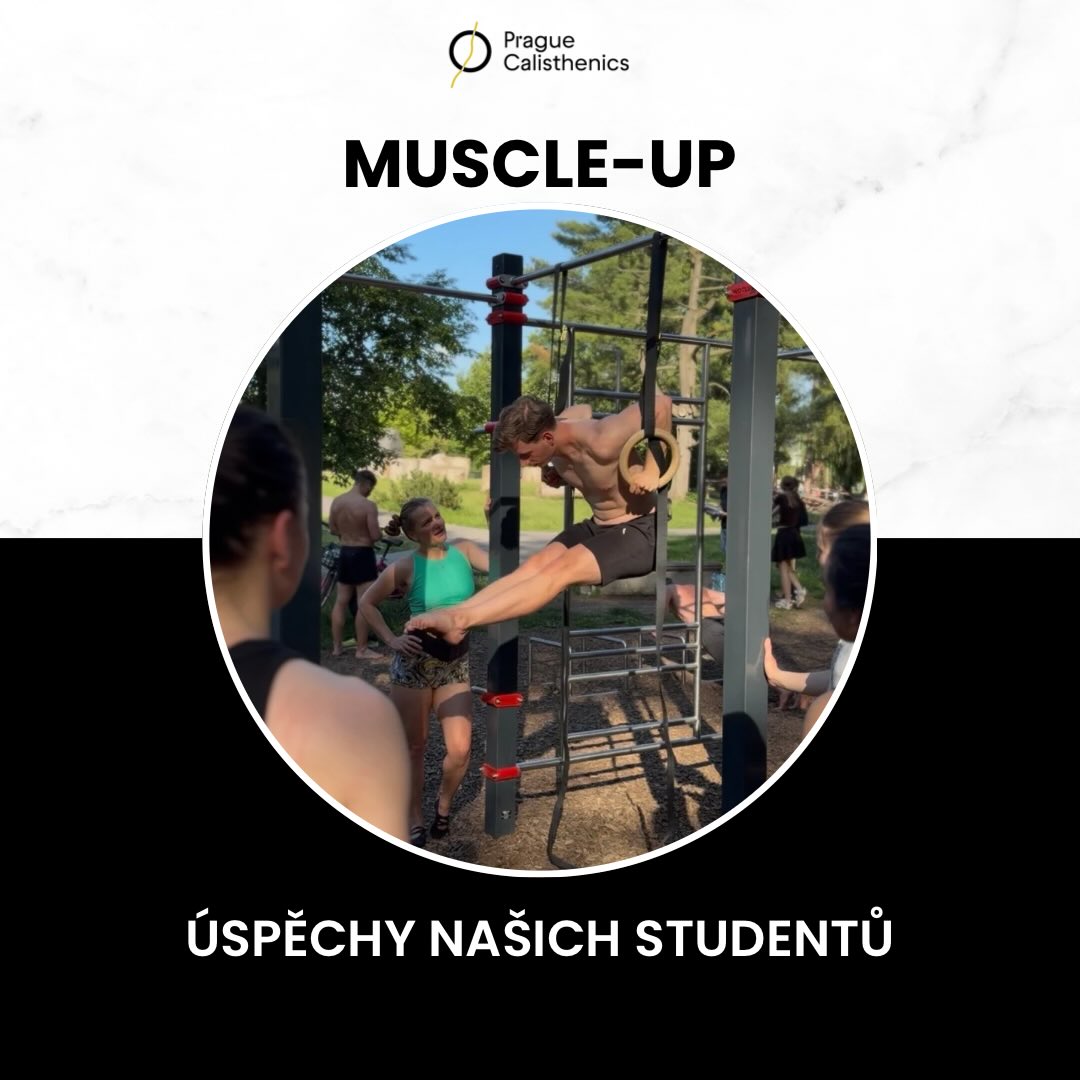 Síň slávy studentů Prague Calisthenics School – muscle-up